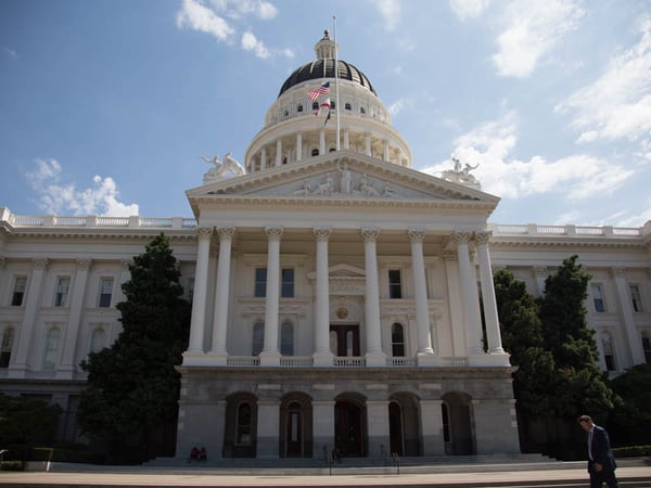 The California State Capitol on September 12, 2017.